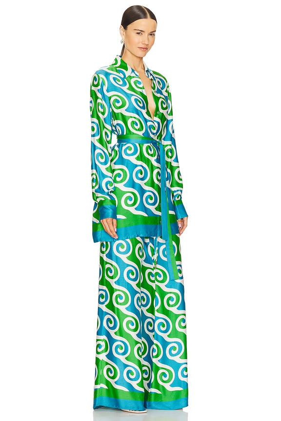 view 2 of 3 Cann Tunic Top in Swirl Print