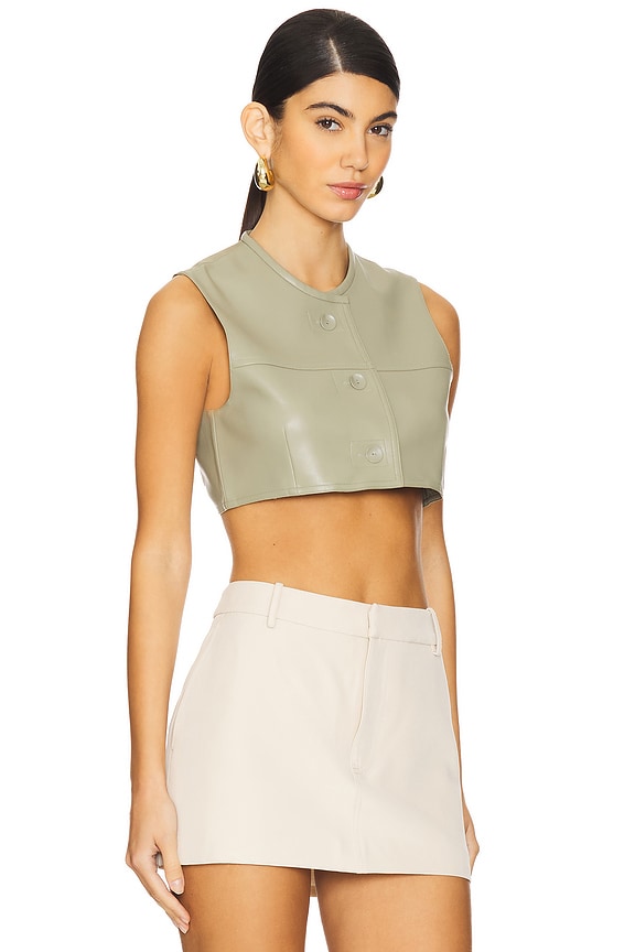 view 2 of 4 Revel Top in Sage