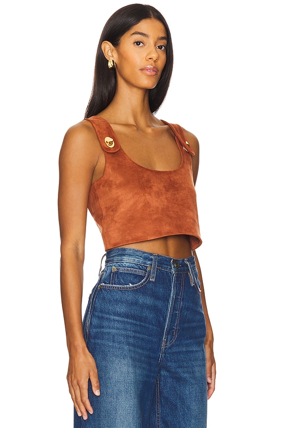 view 2 of 4 Noire Top in Auburn