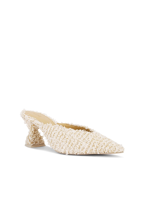 view 2 of 5 Madeline Mule in Natural & Off White