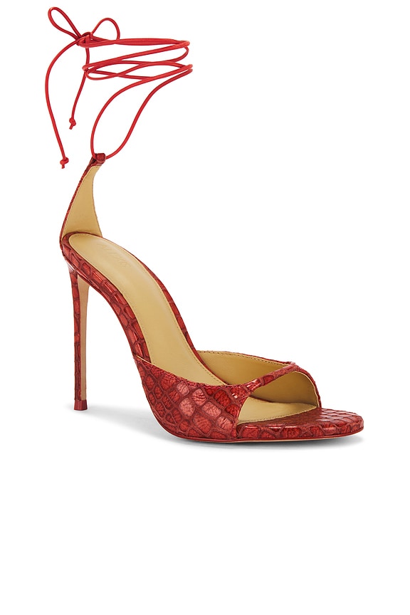 view 2 of 5 Sienna High Sandal in Crimson