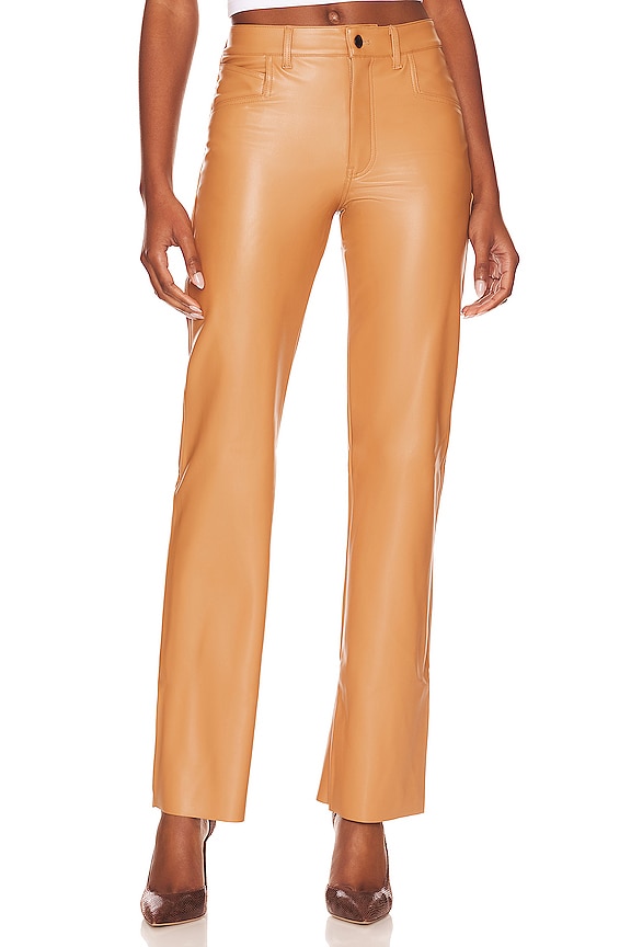 view 1 of 4 Jay Faux Leather Pant in Sable