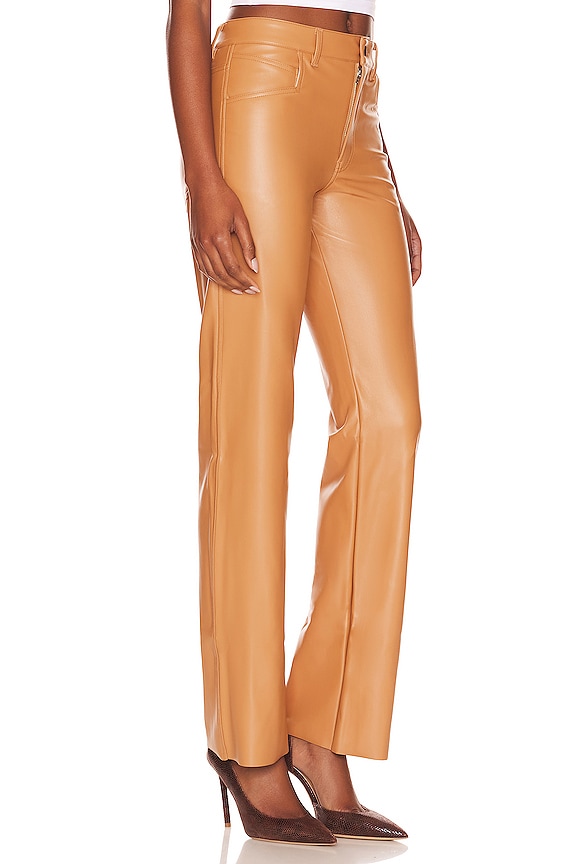 view 2 of 4 Jay Faux Leather Pant in Sable