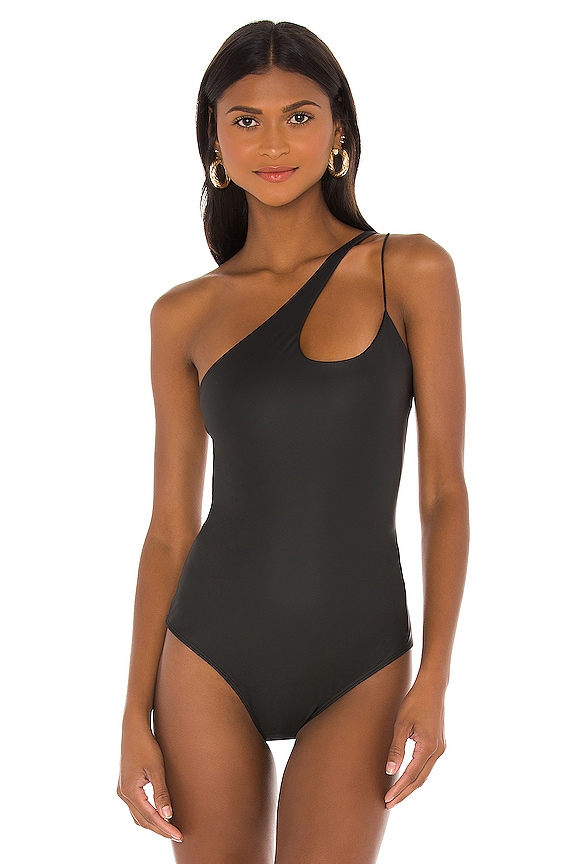 view 2 of 5 Archer Matte Bodysuit in Matte Black