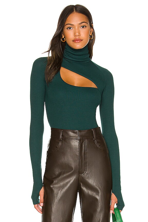 view 1 of 5 Carder Bodysuit in Jade