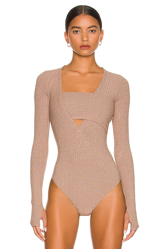 view 2 of 5 BIANCA 바디수트 in Chestnut