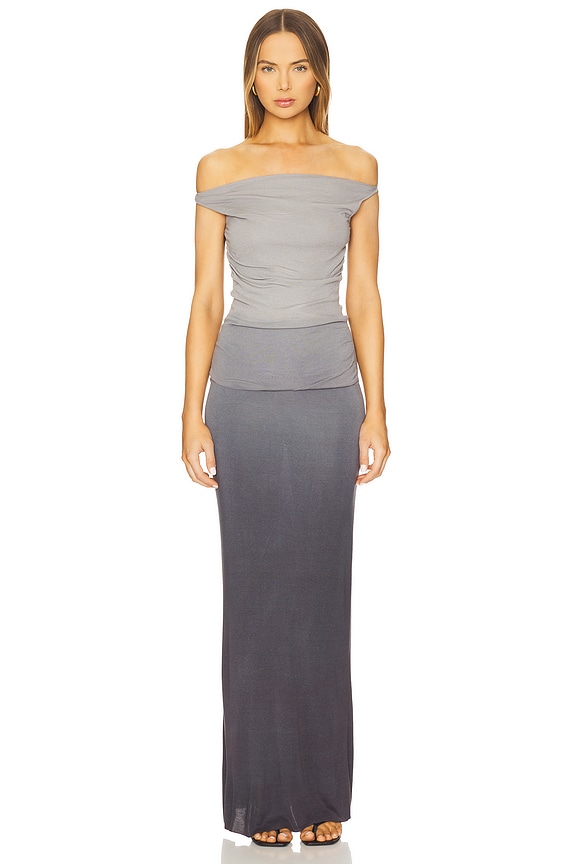 view 2 of 4 VESTIDO HALI in Gray Blue