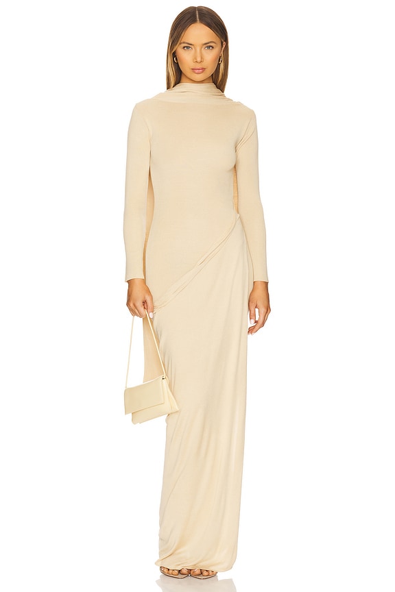 view 2 of 5 Vire Dress in Buttercream