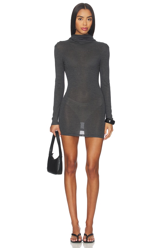 view 2 of 3 VESTIDO RAYNE in Charcoal