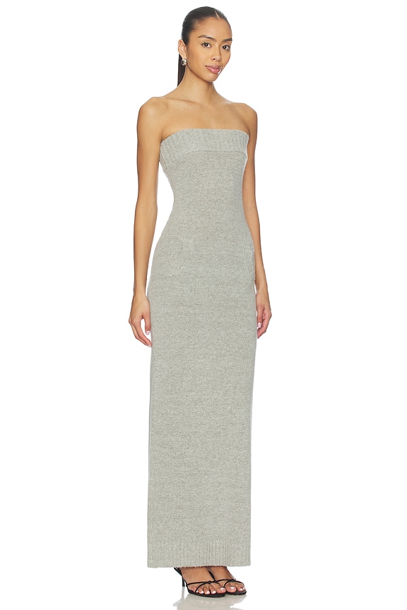 view 2 of 3 Sera Dress in Heather Green