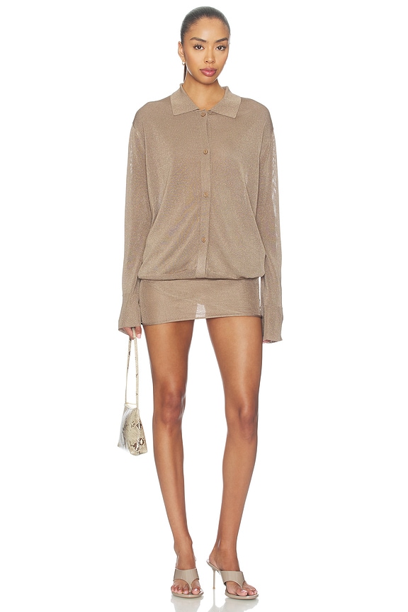 view 2 of 5 VESTIDO SOLIN  in Mauve