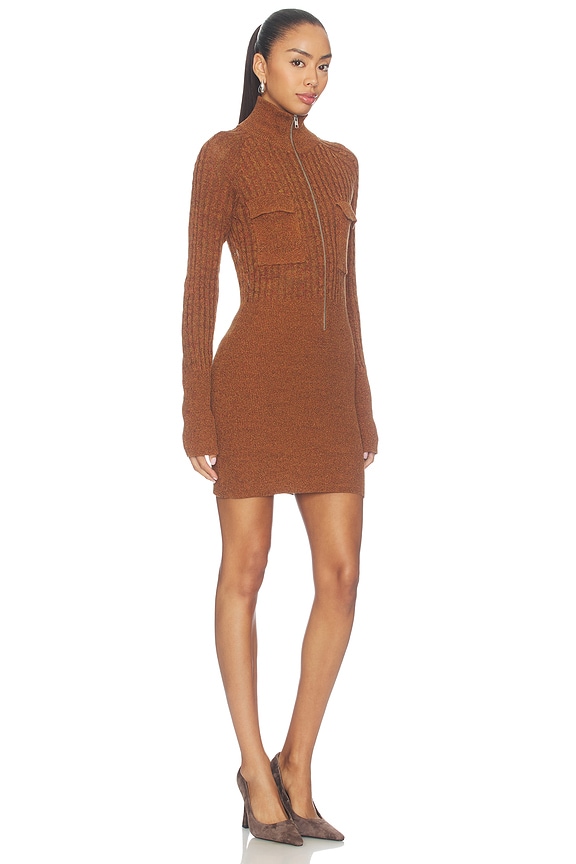 view 2 of 3 Eora Dress in Cinnamon
