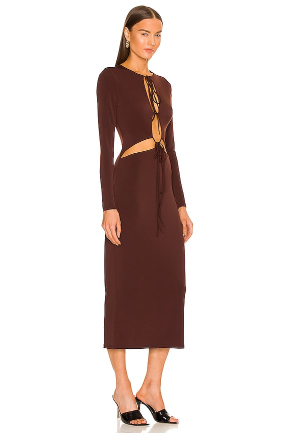 view 2 of 3 Perugia Dress in Brown