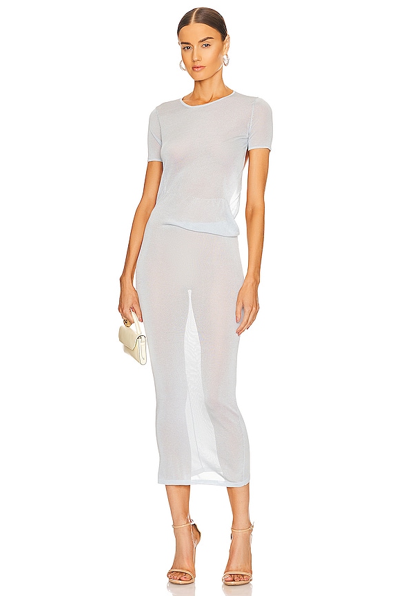 view 2 of 3 Portia Dress in Ice Melt