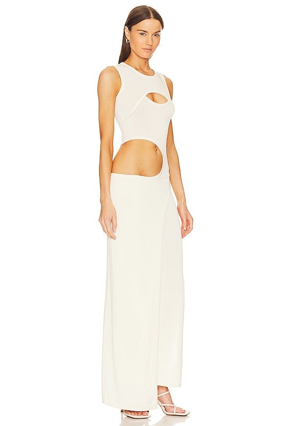 view 2 of 3 Marmo Dress in Buttercream