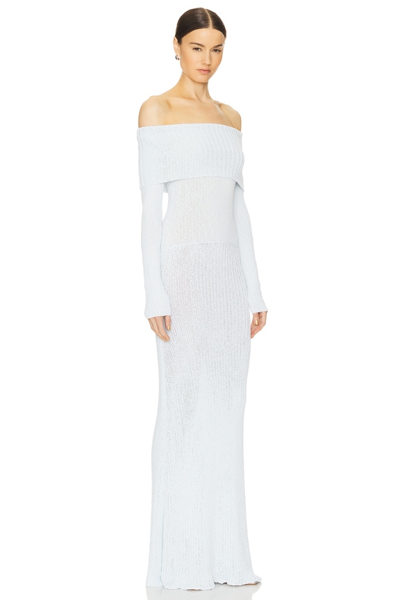 view 2 of 3 VESTIDO LARGO KARIA in Skymelt