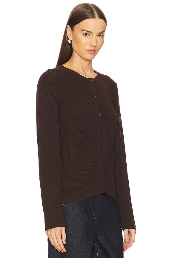 view 2 of 4 ERSA カーディガン in Chocolate