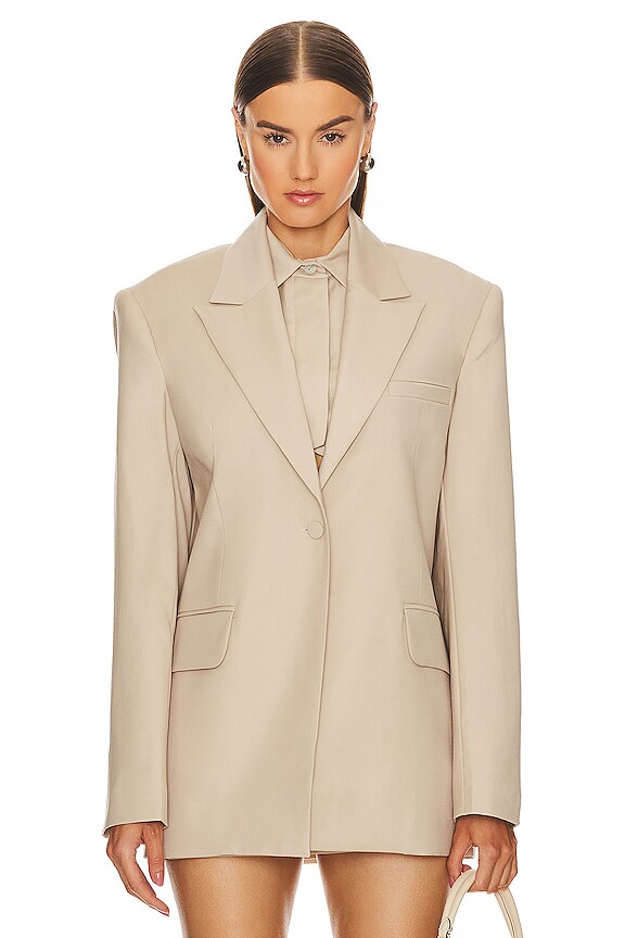 view 2 of 5 Lacun Jacket in Beige