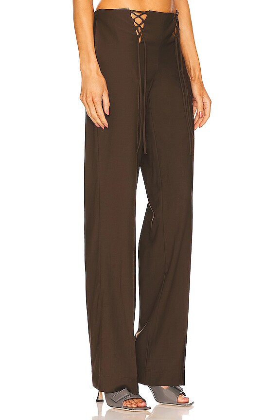 view 2 of 4 TULE パンツ in Chocolate