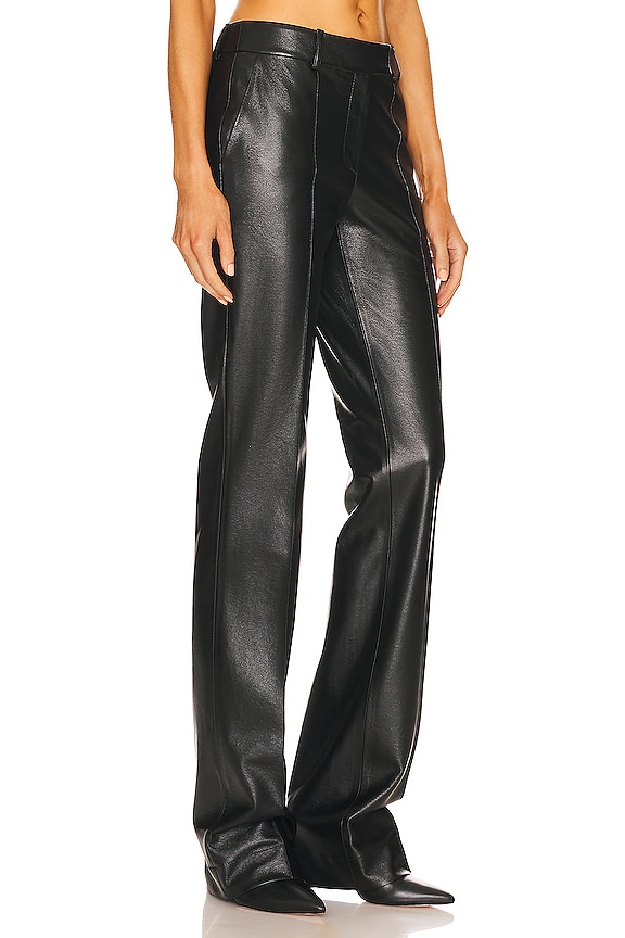 view 2 of 4 БРЮКИ in Black Leather