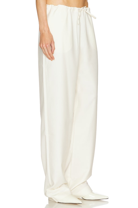 view 2 of 6 Desi Pant in White