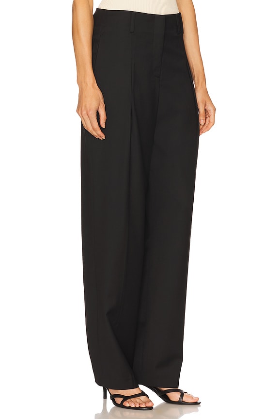 view 2 of 6 Side Seam Trousers in Black