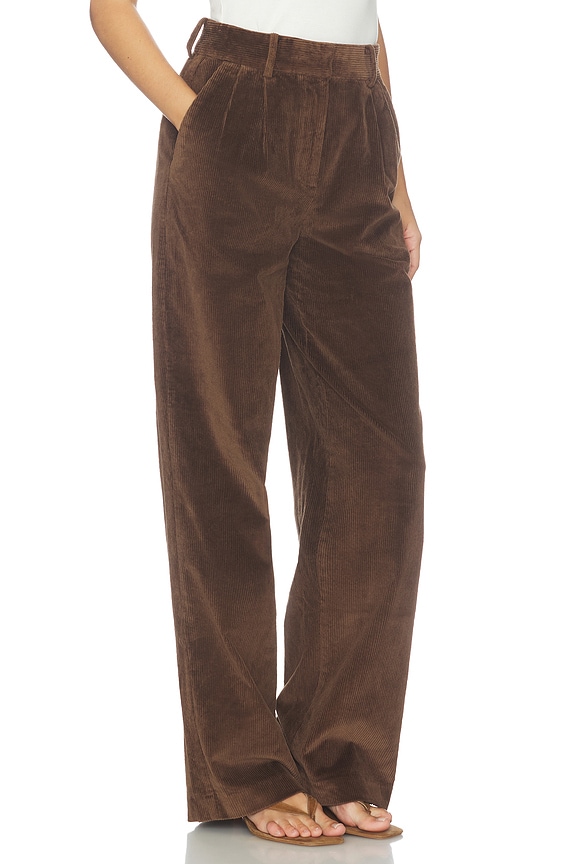 view 2 of 6 Aven Pants in Chocolate