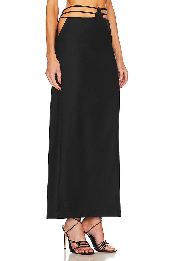 view 2 of 4 KNIT スカート in Black