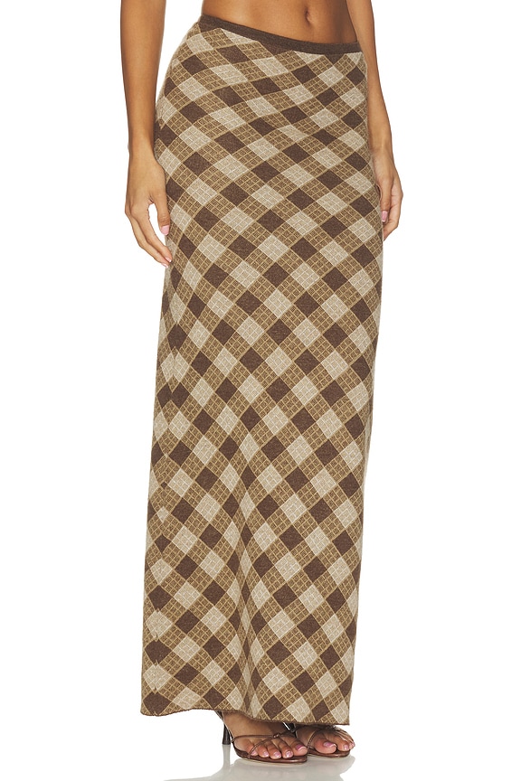 view 2 of 6 FALDA KAE  in Plaid Brown