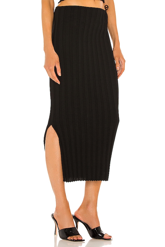 view 2 of 5 Emerald Skirt in Black