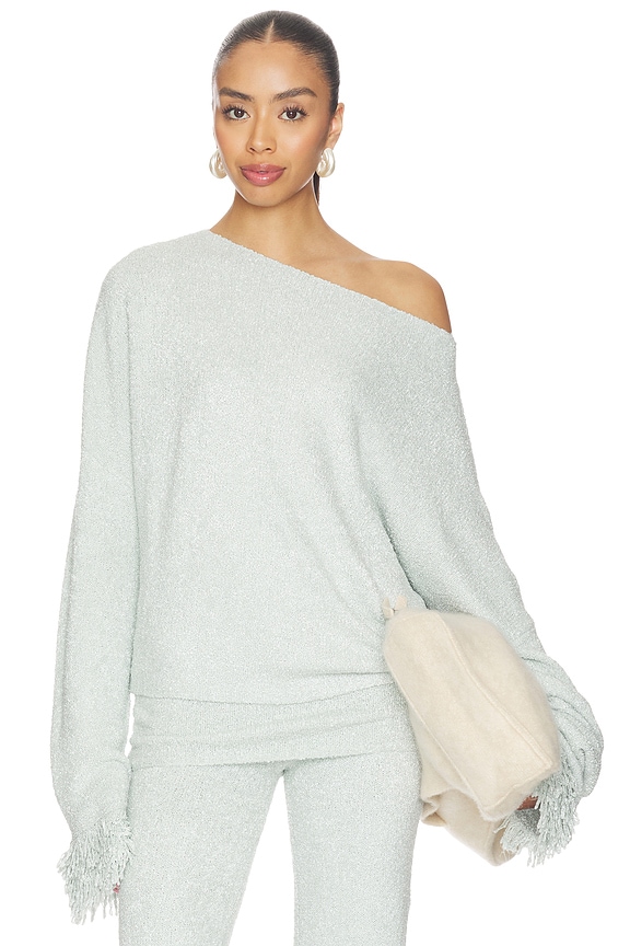 view 1 of 4 AZULA 롱슬리브 탑 in Sage