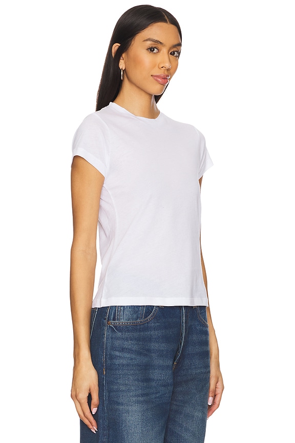 view 2 of 4 Baby Tee in White