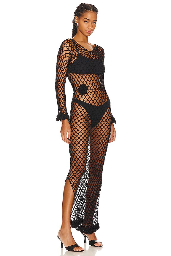 view 2 of 3 VESTIDO IMAN in Black