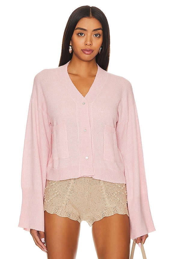 view 2 of 5 Kori Cardigan in Rose