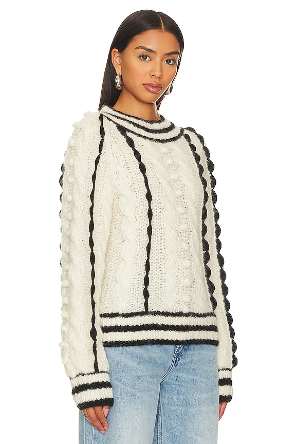 view 2 of 4 PULL SAPIQ in Ivory & Black