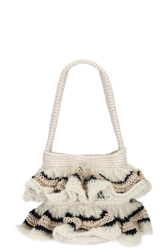 view 2 of 4 BOLSO CHARI in Ivory, Vanilla & Black
