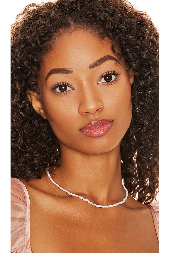 view 2 of 2 COLLAR TINY PEARLS in Gold