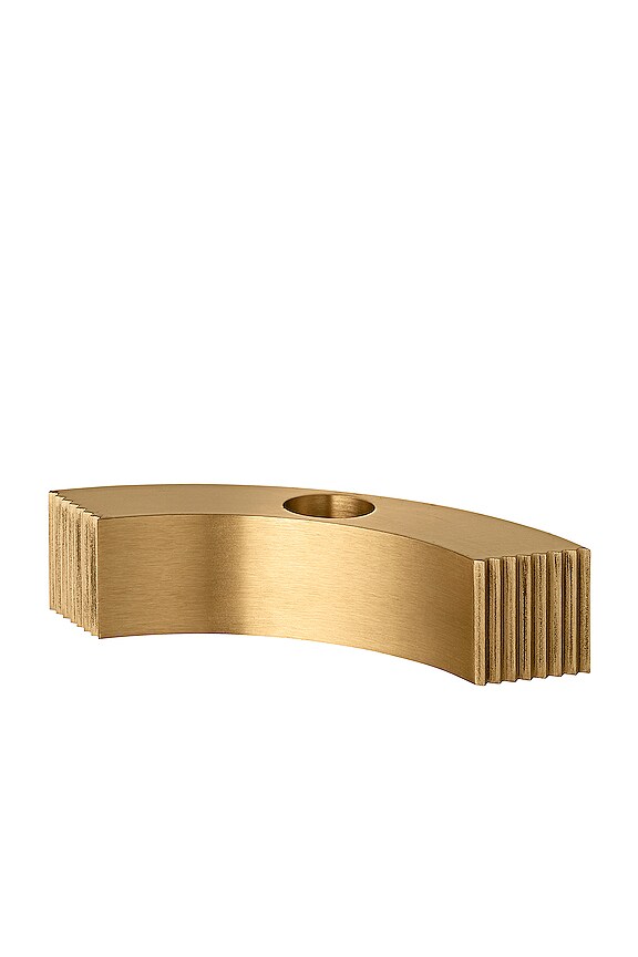 view 2 of 4 Unum Candleholder in Gold