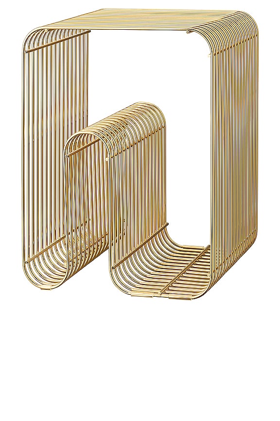 view 2 of 2 CURVA 椅子 in Gold