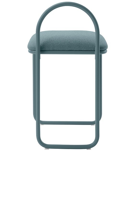 view 2 of 4 Angui Chair in Dusty Blue Boucle