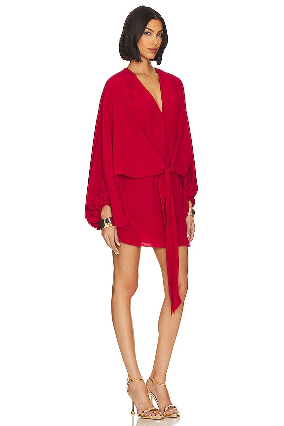 view 2 of 3 Calla Mini Dress in Cherry