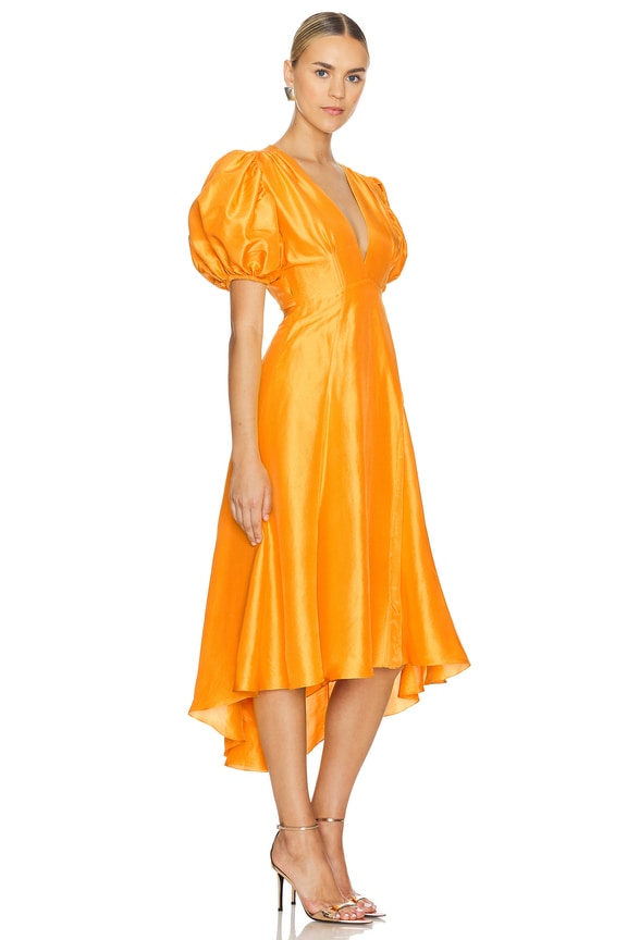 view 2 of 3 VESTIDO MIDI FLORENCE in Honey