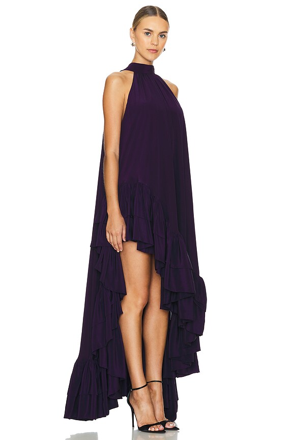 view 2 of 4 SORA ガウン in Aubergine