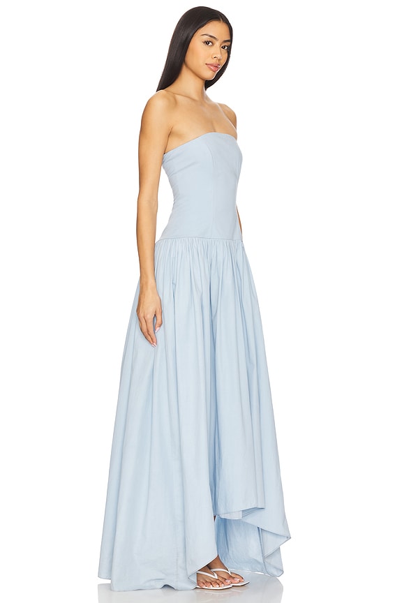 view 2 of 4 VESTIDO MIDI NAYARA in Powder Blue