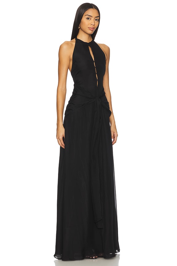 view 2 of 3 Avya Gown in Black