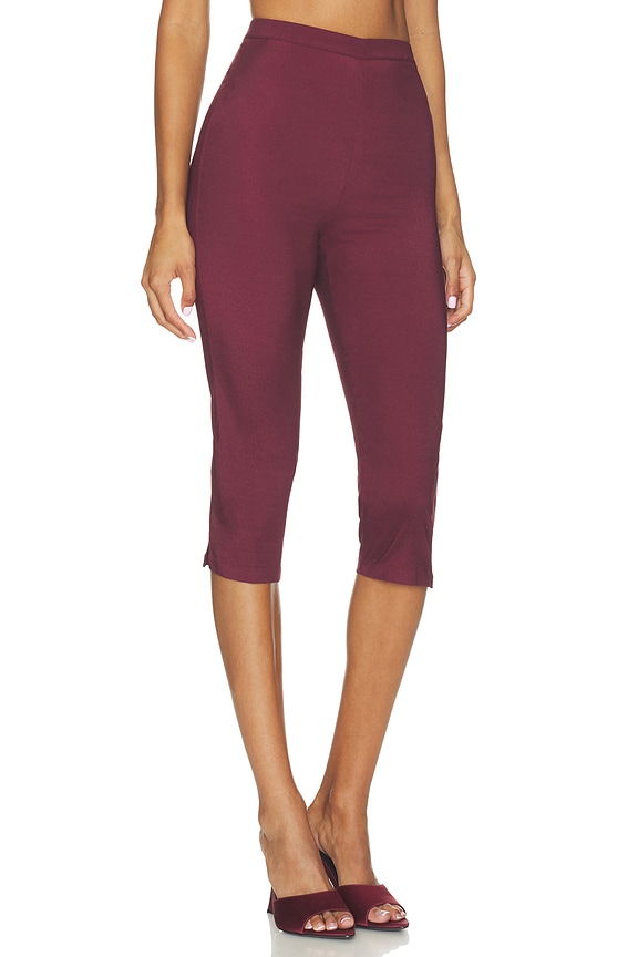 view 2 of 6 Shreya Capri in Wine