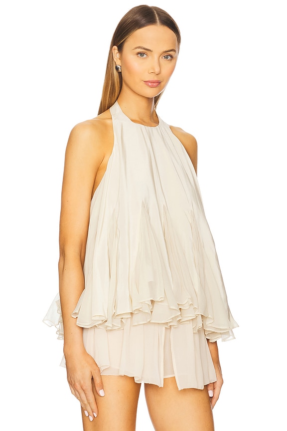 view 2 of 4 Sabine Top in Pearl