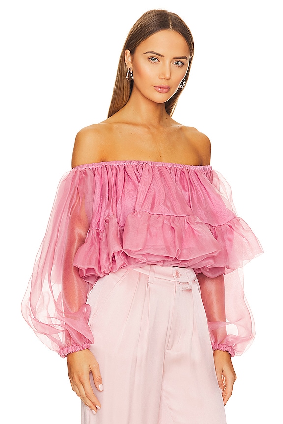 view 2 of 4 Ellie Top in Peony