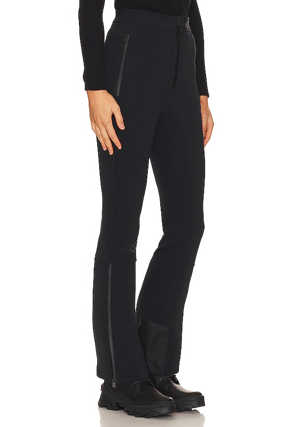 view 2 of 4 Bella Softshell Highwaist Trouser in Space Black