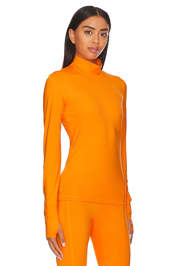 view 2 of 4 Aztech Next To Skin Top in Safety Orange